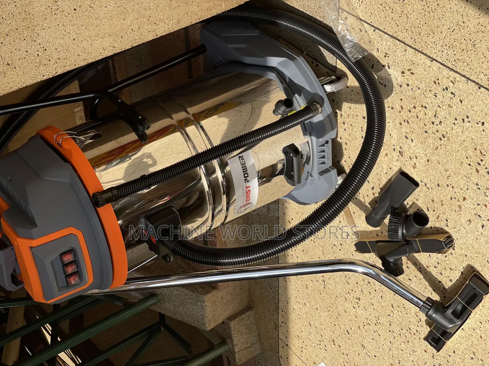 3 Motor 100l Vacuum Cleaner Easy Powee