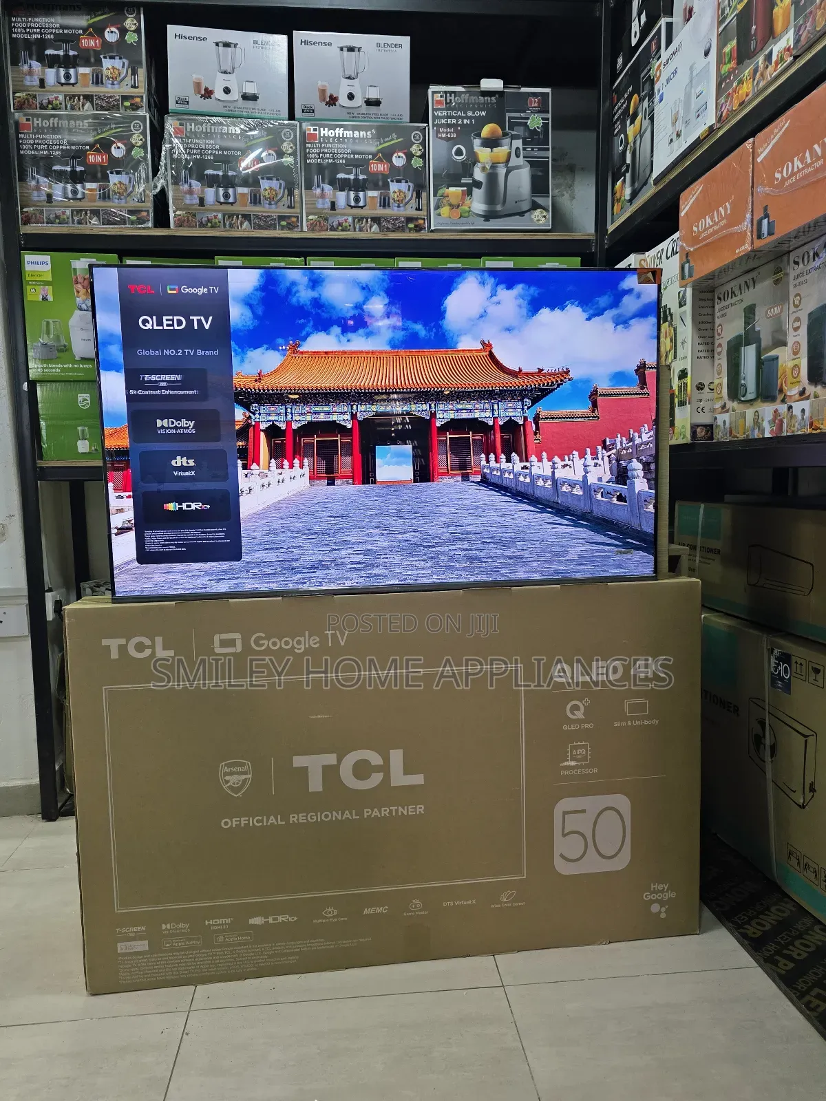 20% Discount Price on TCL 50c655 Qled- Google Android Tv