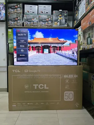TCL Qled- Quantum Dot Display Google Android Tv 50inches