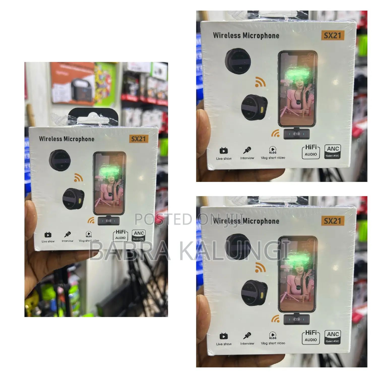 Sx21 Wireless Lavalier Microphone