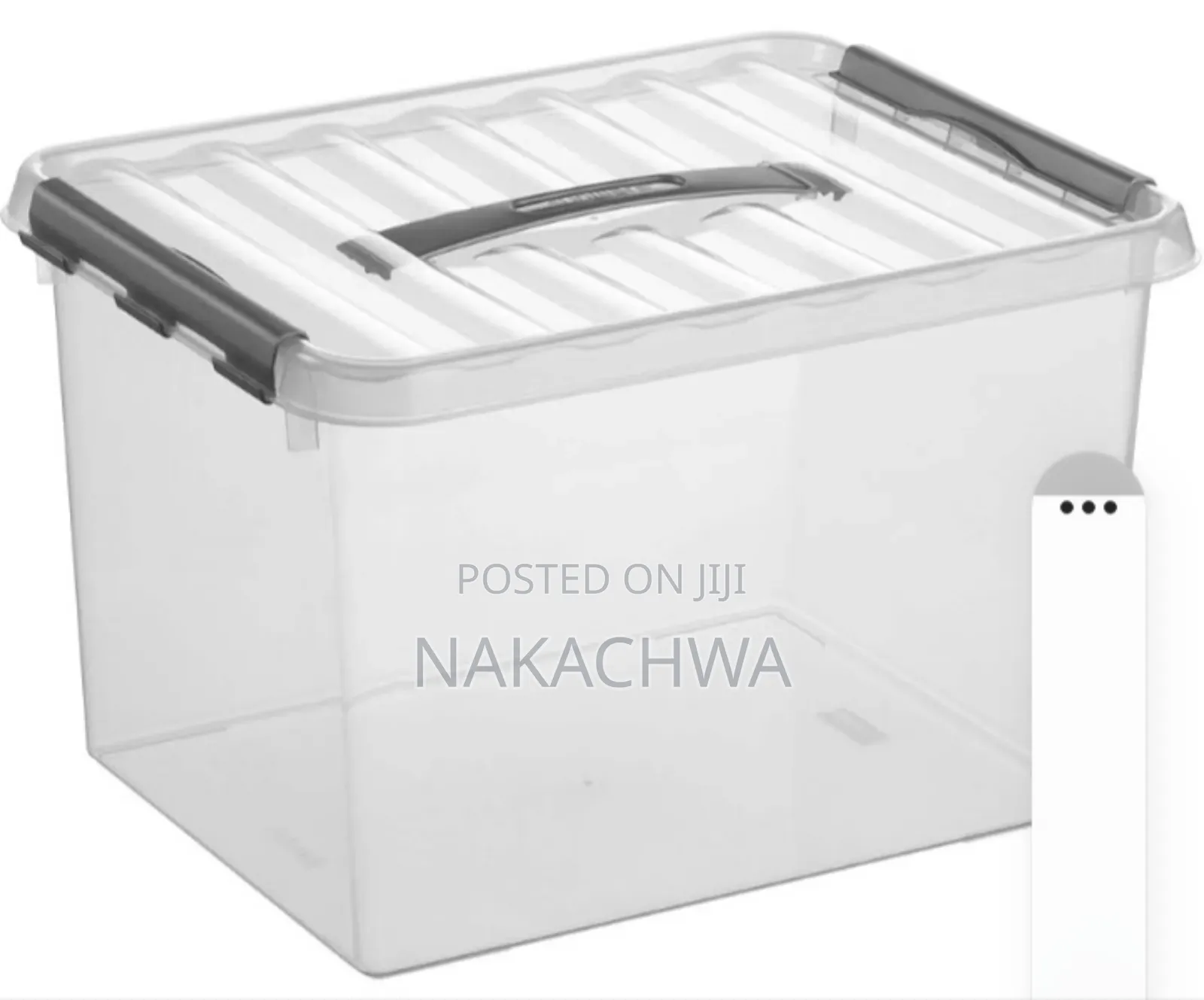 Its Big Plastic Storage Box With Handles