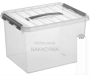 Its Big Plastic Storage Box With Handles
