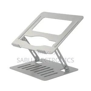 Foldable Laptop Tablet Stand – Strong Metal Build