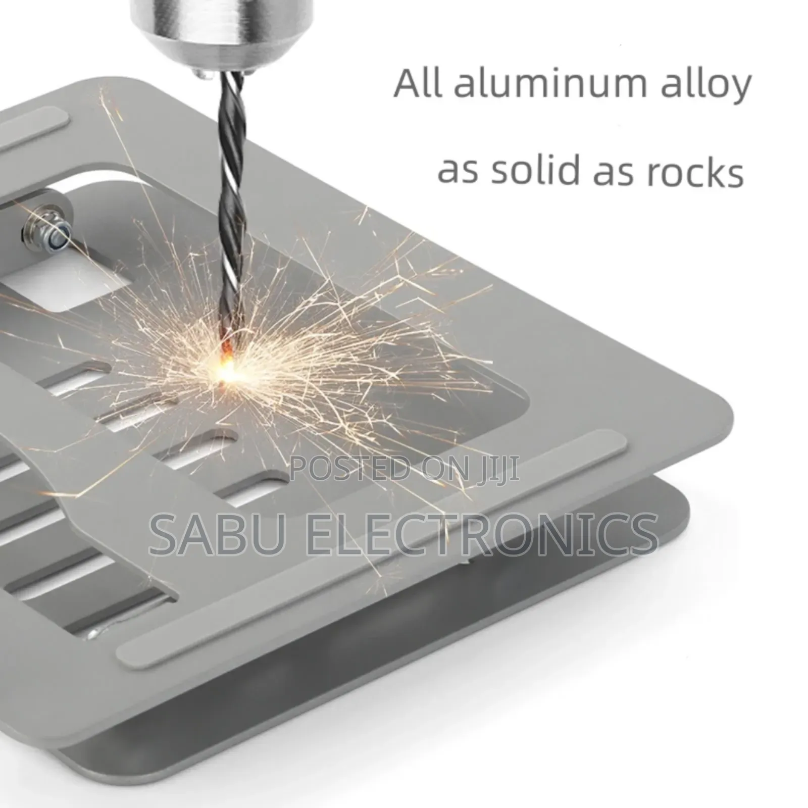 Foldable Laptop Tablet Stand – Strong Metal Build