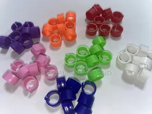 56pcs 8mm Pigeons Ring for Leg Band Multicolor