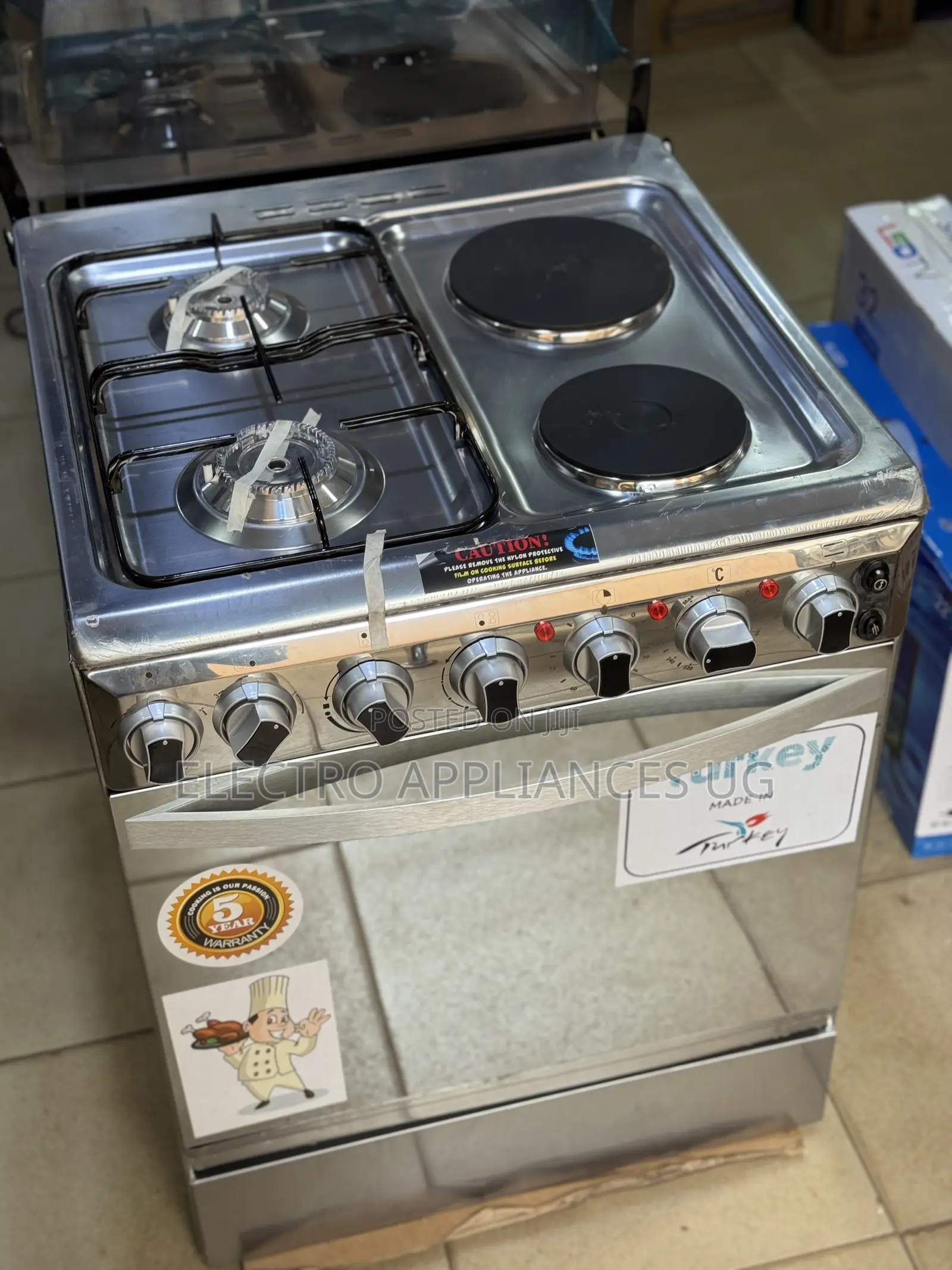 Super Chef 2+2 Gas Cooker.