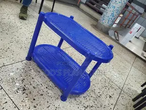 Plastic Center Table Blue