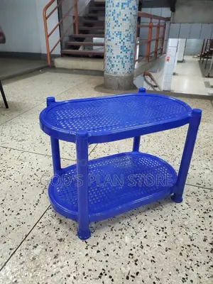 2 Layer Plastic Center Tables