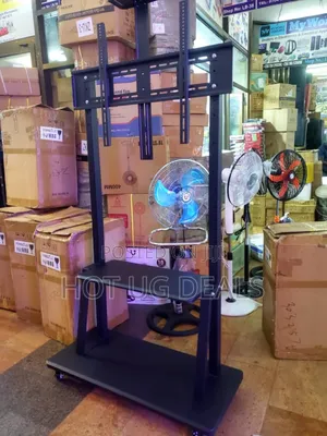 Movable Trolley Tv Stand