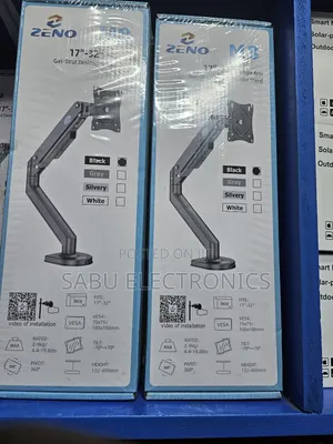 Zeno Adjustable Monitor Mount Arm for 17"–32" Screens