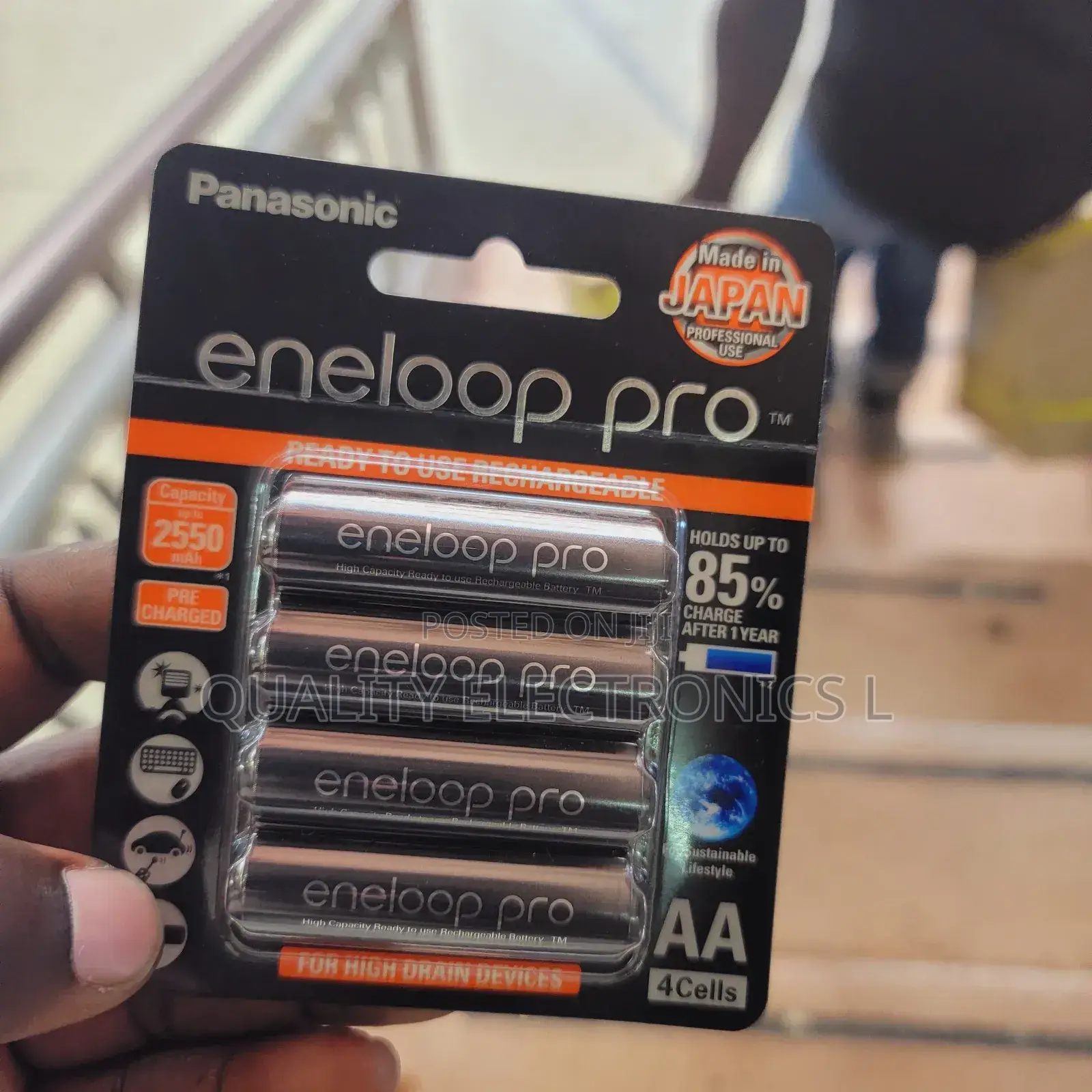 Panasonic Eneloop Pro Rechargeable Batteries