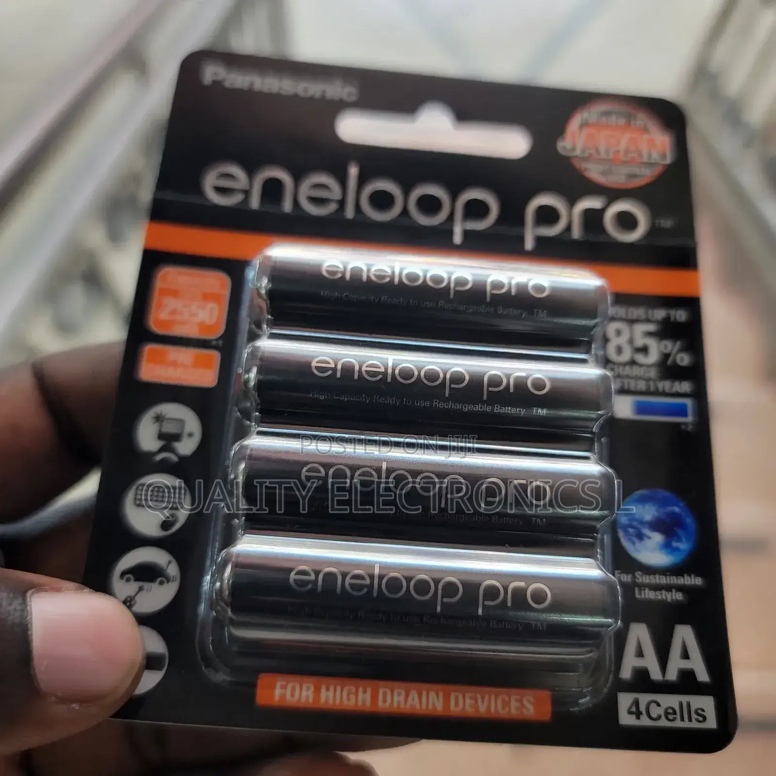 Panasonic Eneloop Pro Rechargeable Batteries