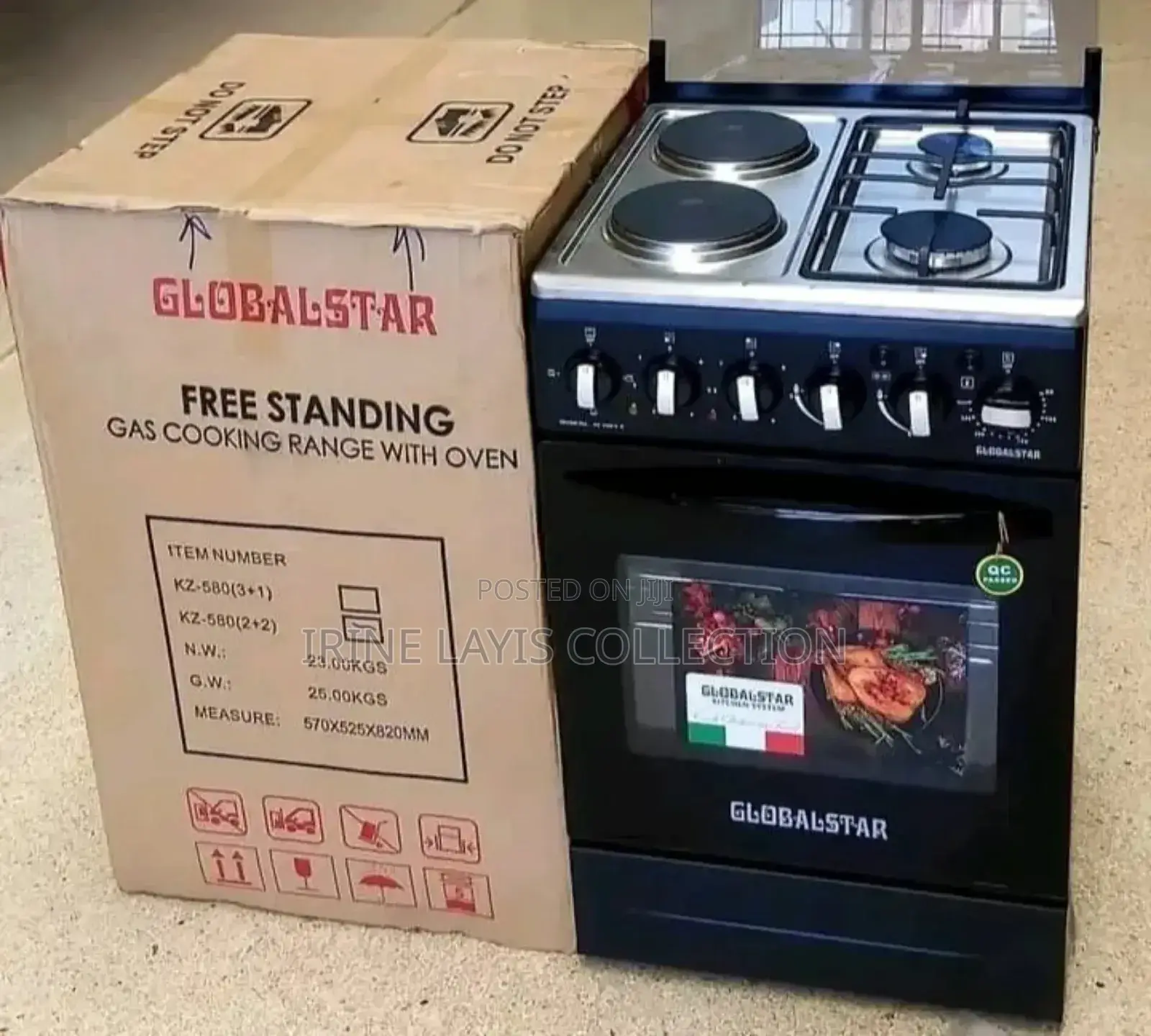 Gas Cooker With Oven