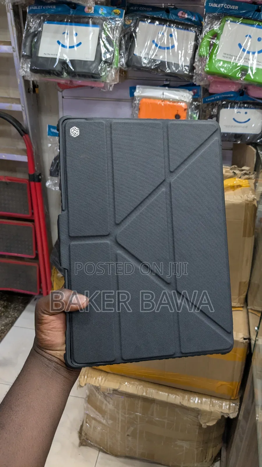 S9 Plus Bumper Leather Case Pro