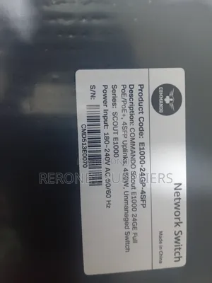 Commando 24port Poe+ Gigabit Unmanaged Switch