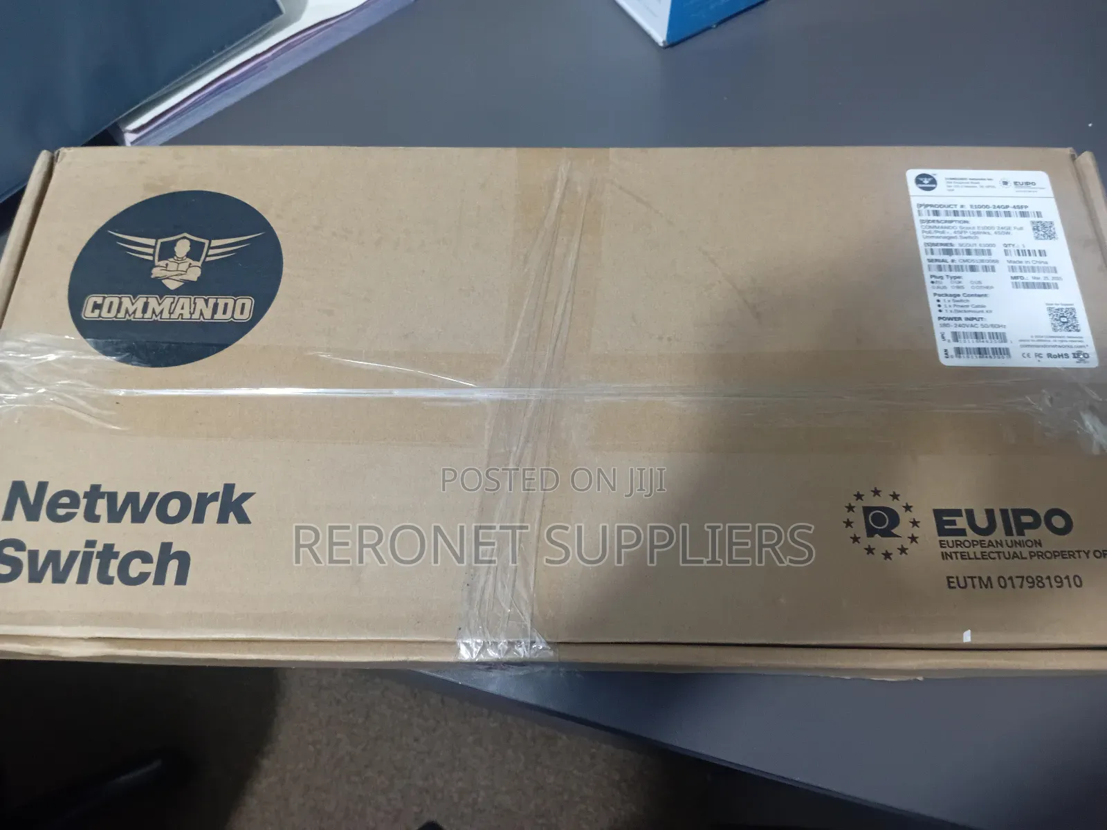 Commando 24port Poe+ Gigabit Unmanaged Switch