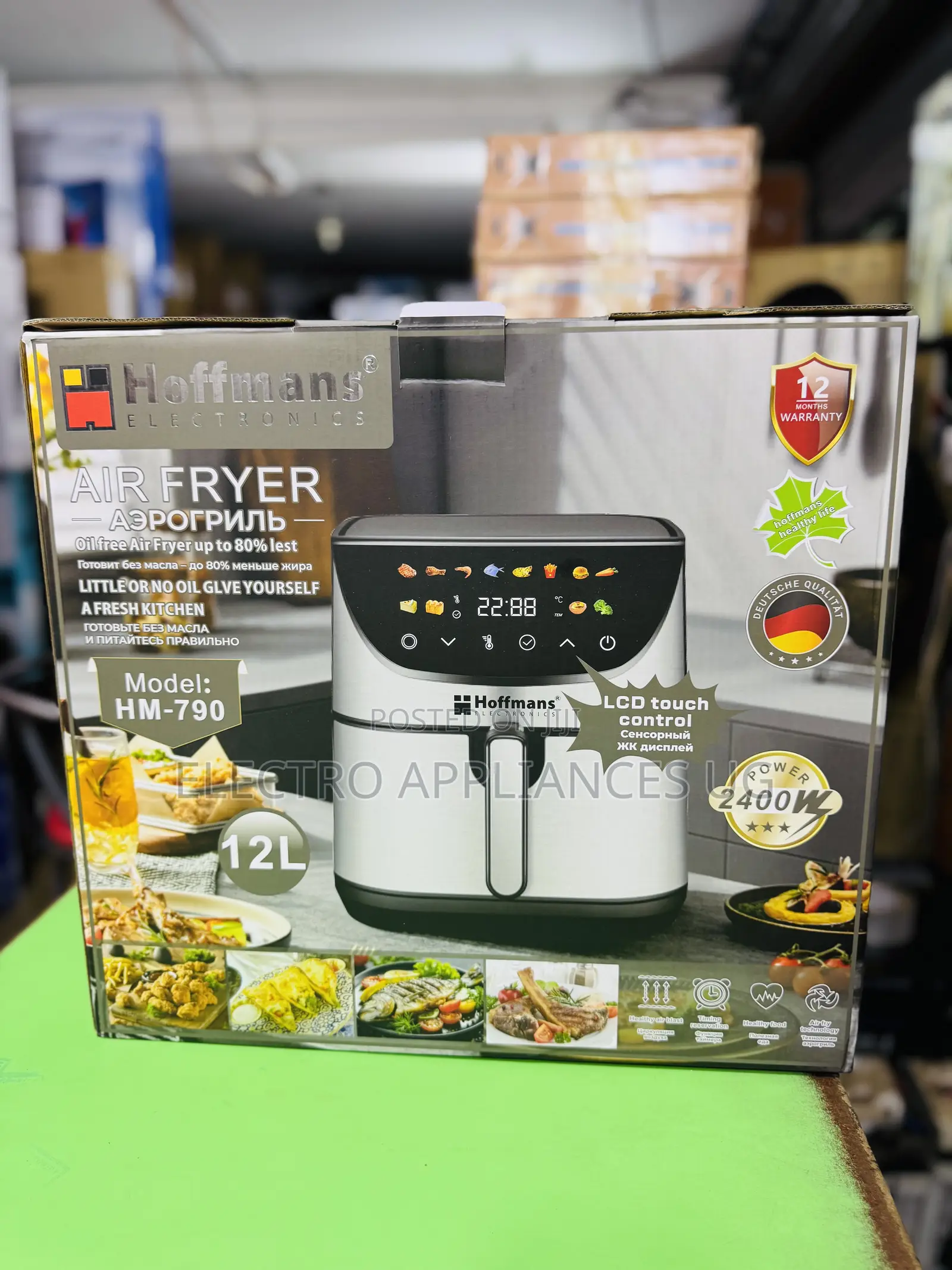 Hoffmans Hm-790 Air Fryer