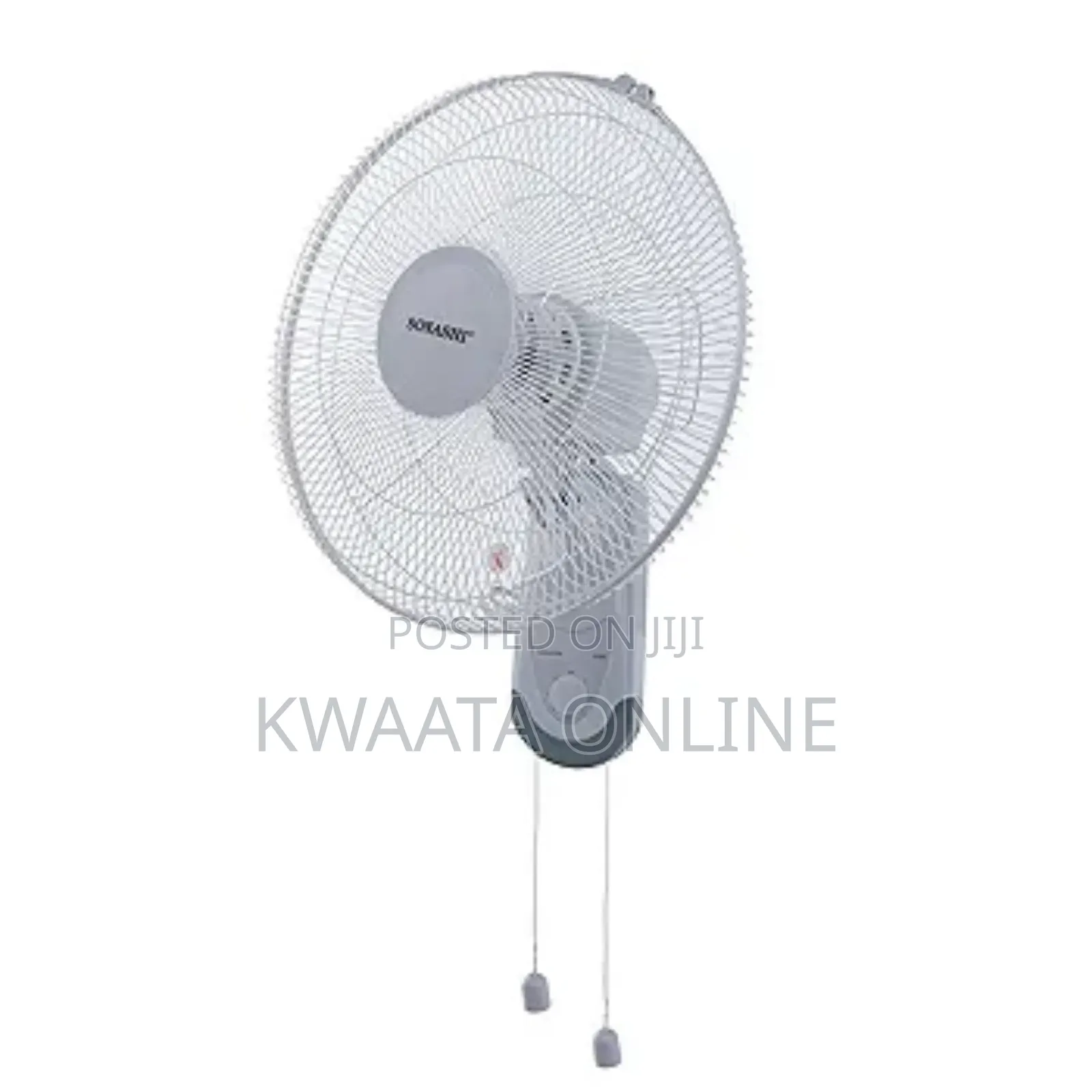 16in Sonashi Sf-8029w Wall Hanging Fan, Double String Switch