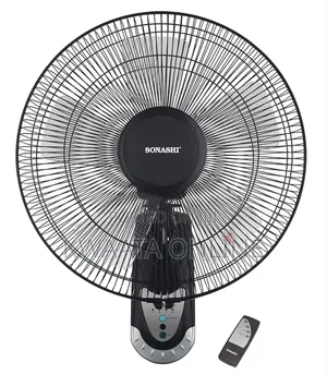 Sonashi 16 Inch Wall Fan With Remote Control, Sf-8007wr