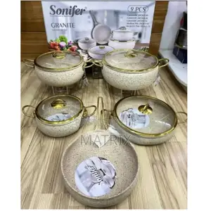 Sonifer 9-Piece Wear-Resistant Non Sticky Source Pans