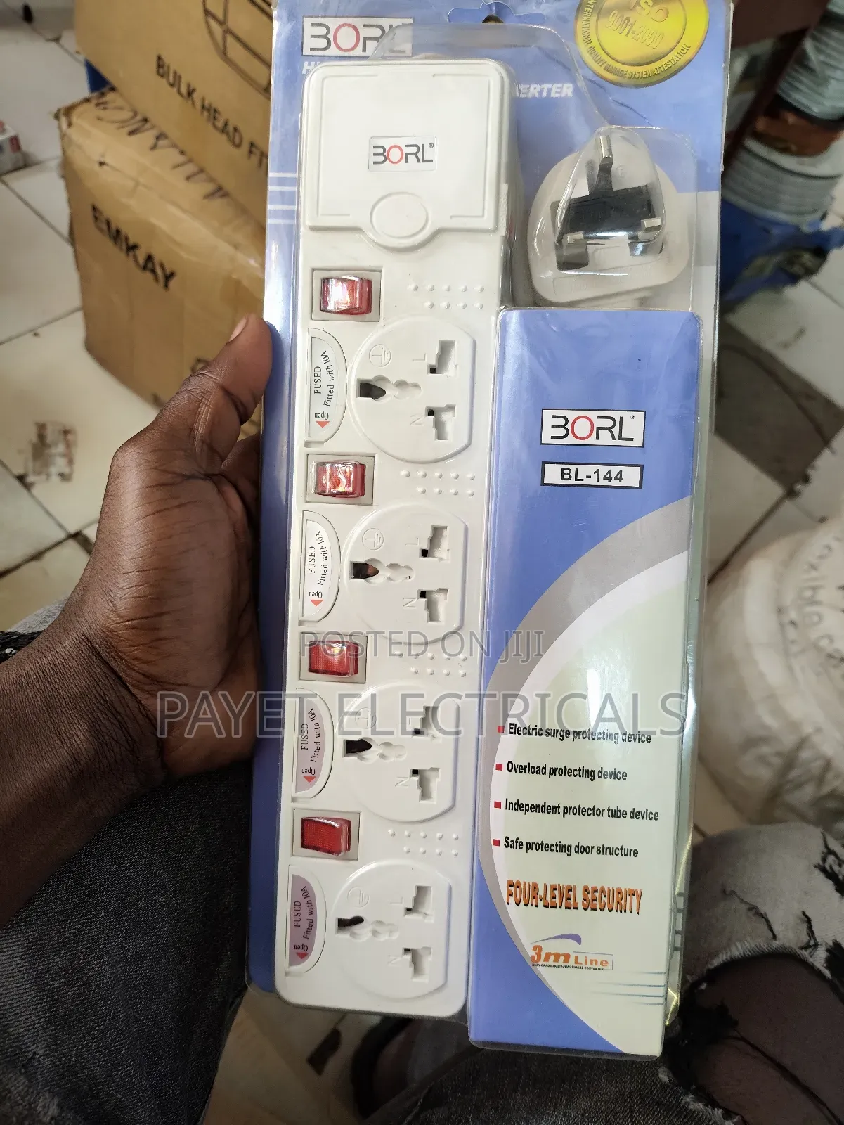 4way Original Borl Power Extension