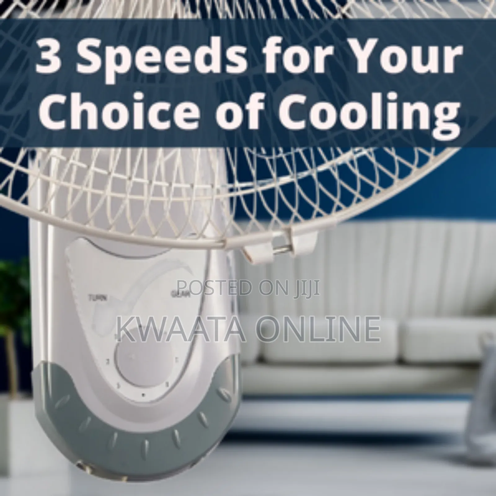 16in Sonashi Sf-8029w Wall Hanging Fan, Double String Switch