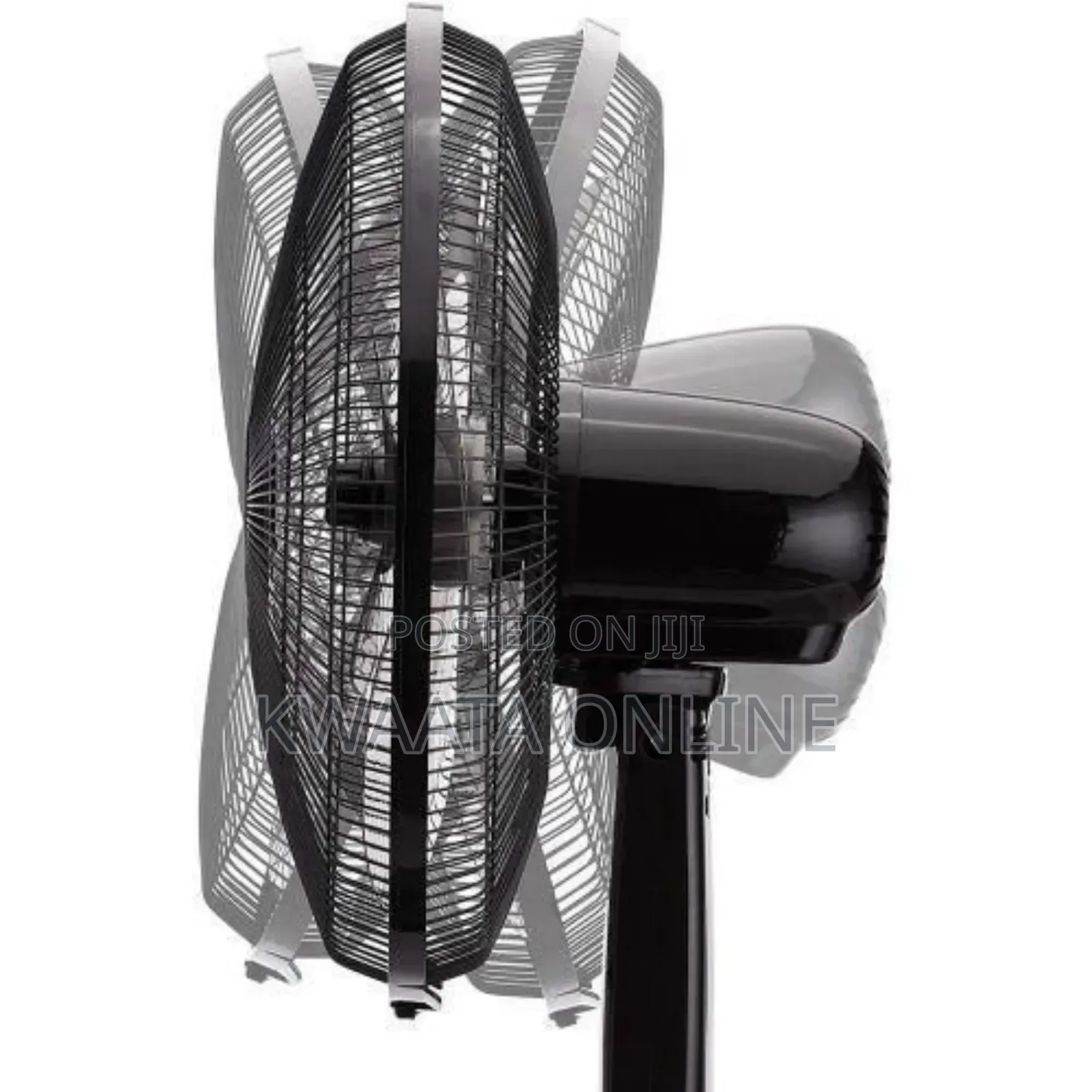 16inch Sonashi Stand Fan [Black] With Remote Control