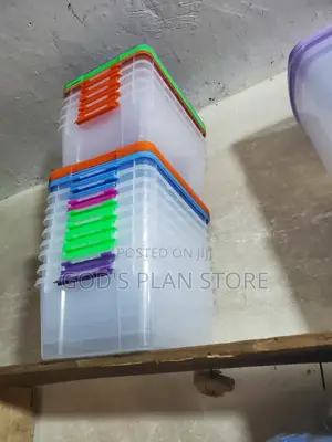 5litres Plastic Food Storage Containers 1pc