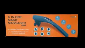 Electric Body Massager Machine - /Black