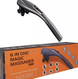 Electric Body Massager Machine - /Black