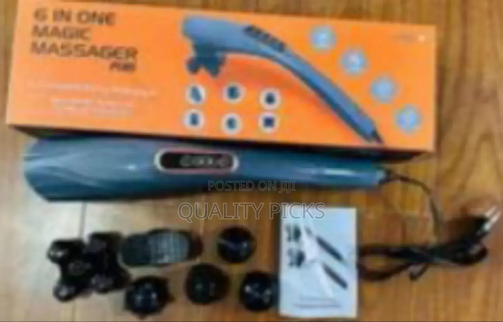 Electric Body Massager Machine - /Black