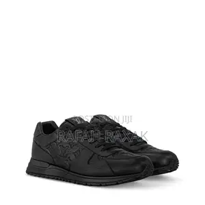 Men’S Black Louis Vuitton Run Away Trainer Sneakers