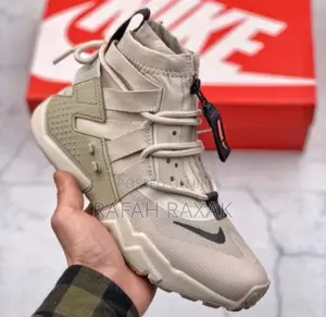 Original Men’S Nike Air Huarache Gripp Khaki Sneakers