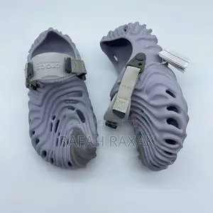 Original Grey Crocs Pollex Clog Rubber Sandals