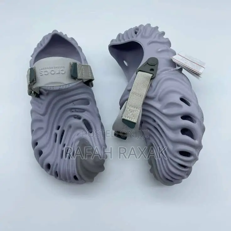 Original Grey Crocs Pollex Clog Rubber Sandals