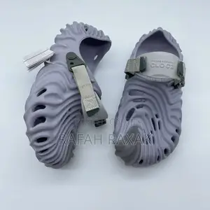 Original Grey Crocs Pollex Clog Rubber Sandals