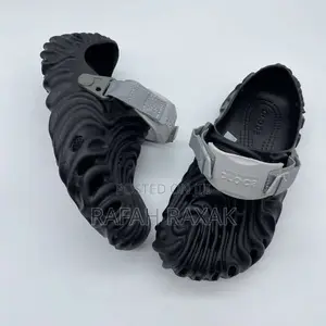 Original Black Crocs Pollex Clog Rubber Sandals