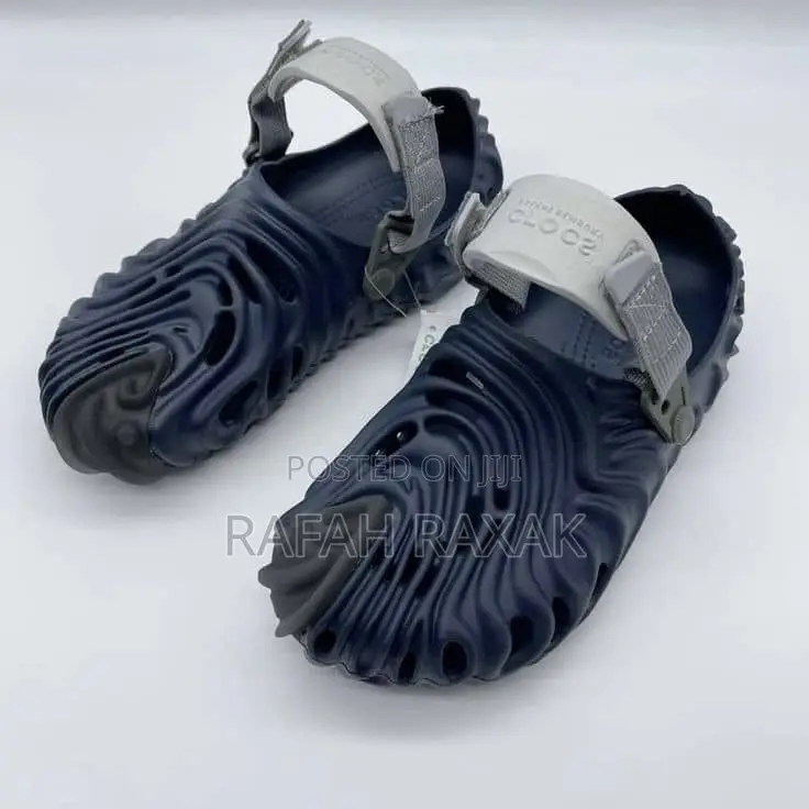 Original Navy Blue Crocs Pollex Clog Rubber Sandals