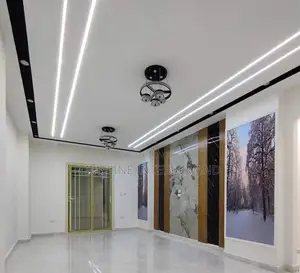 Round Gypsum Ceiling Centerpiece