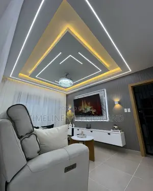 Gypsum Ceiling With Cove Lighting