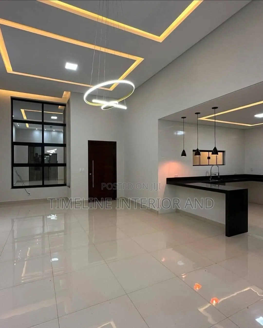 Floating Gypsum Ceiling Design