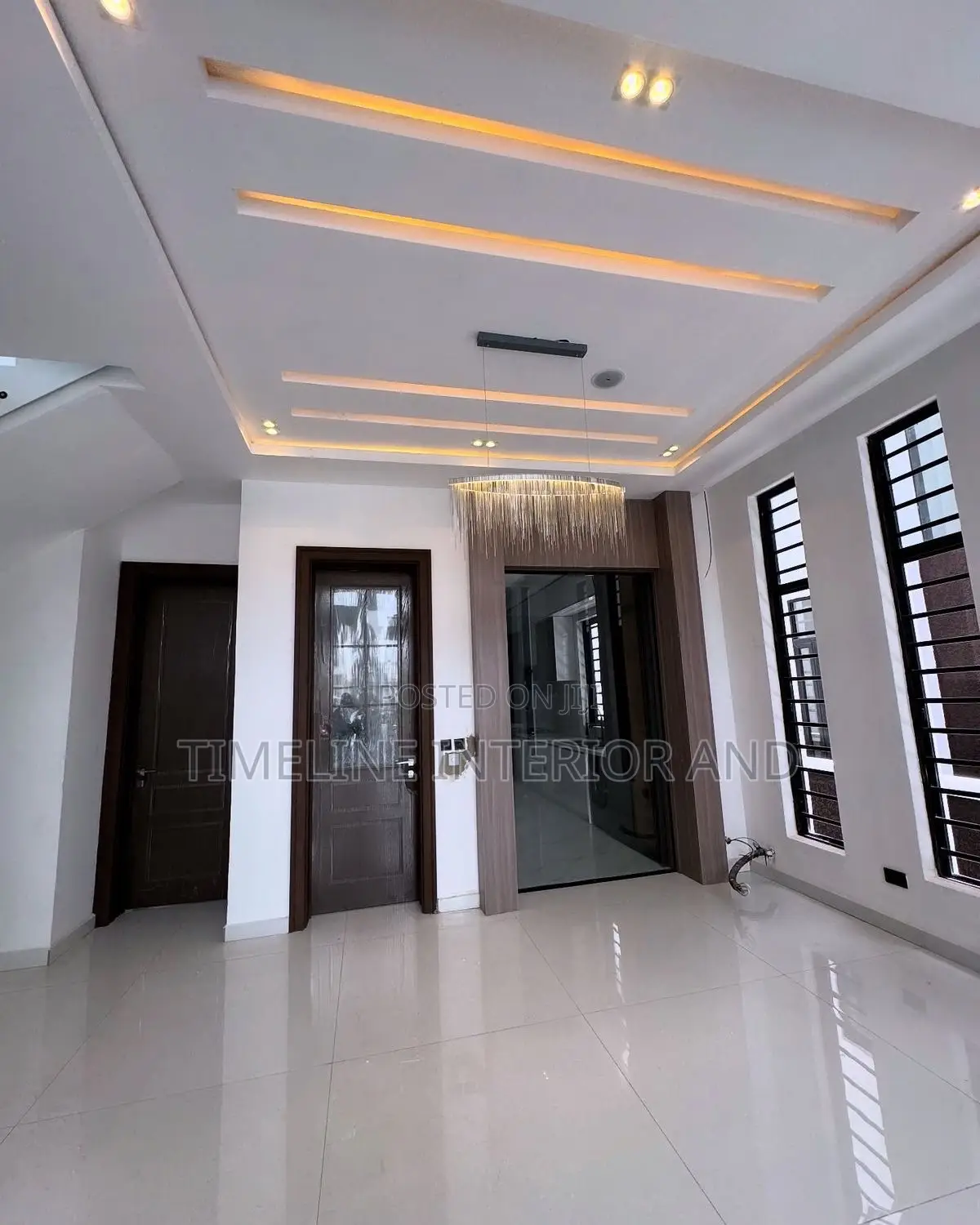Floating Gypsum Ceiling Design