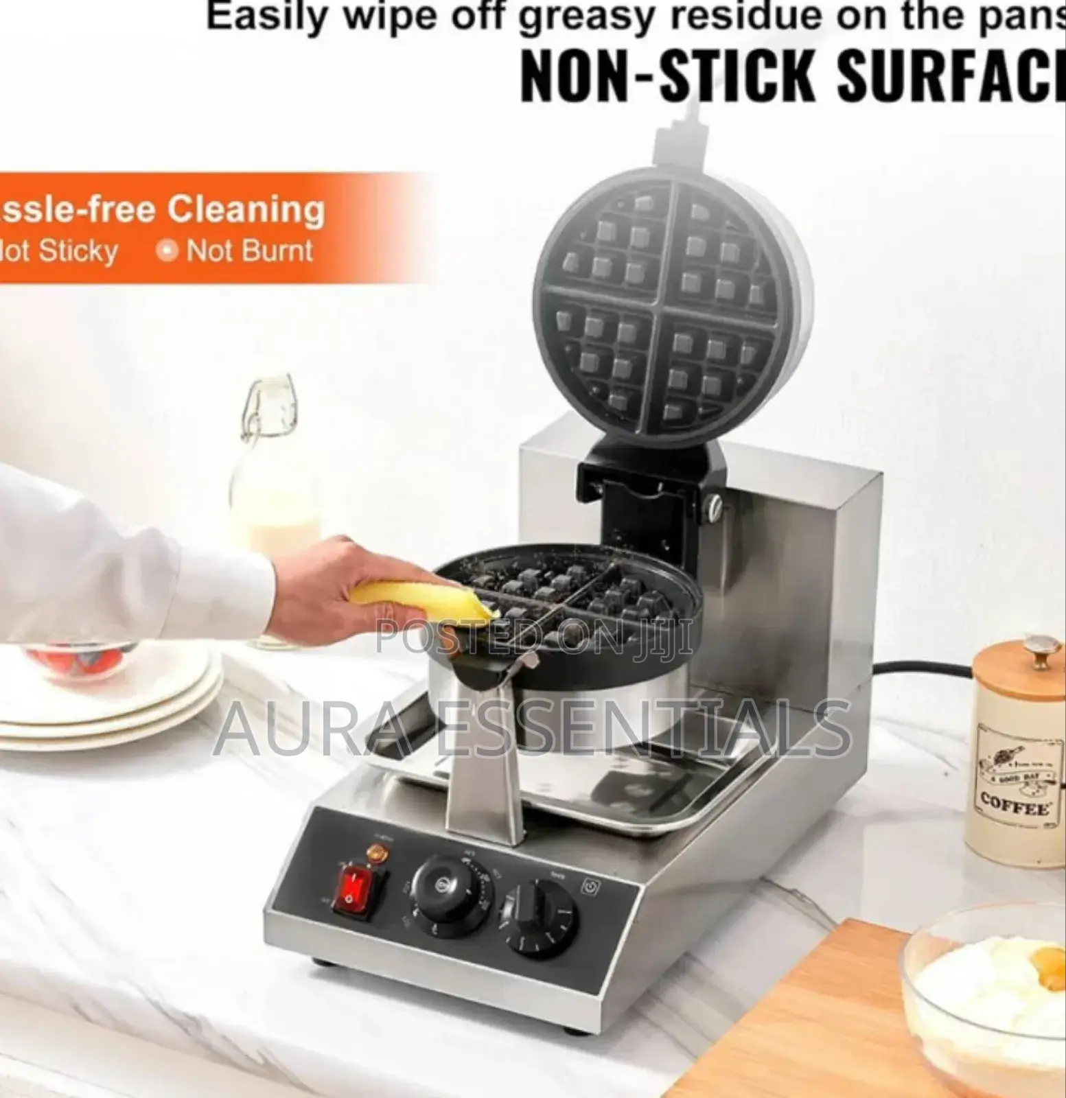 Commercial Round Waffle Maker