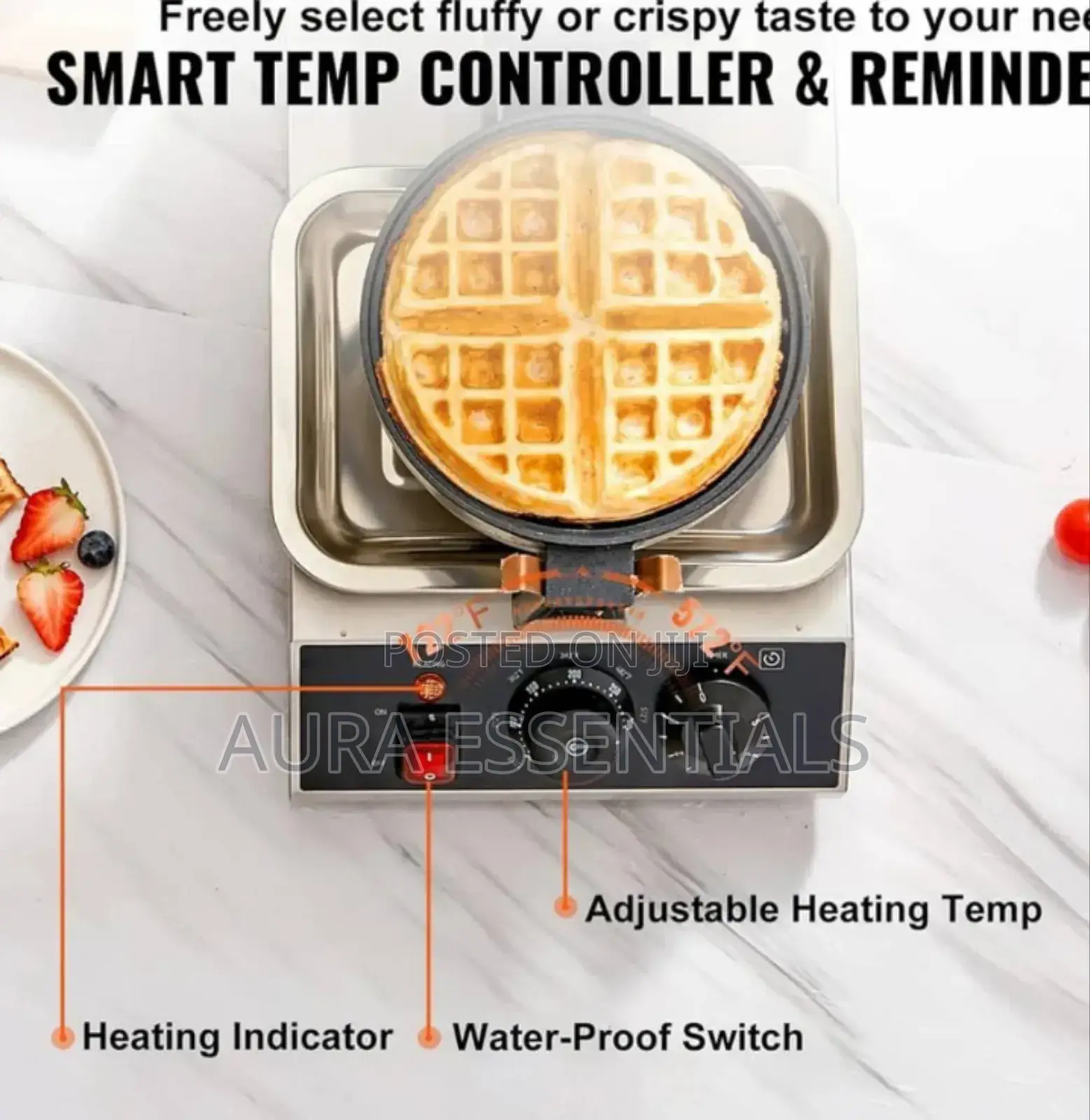 Commercial Round Waffle Maker