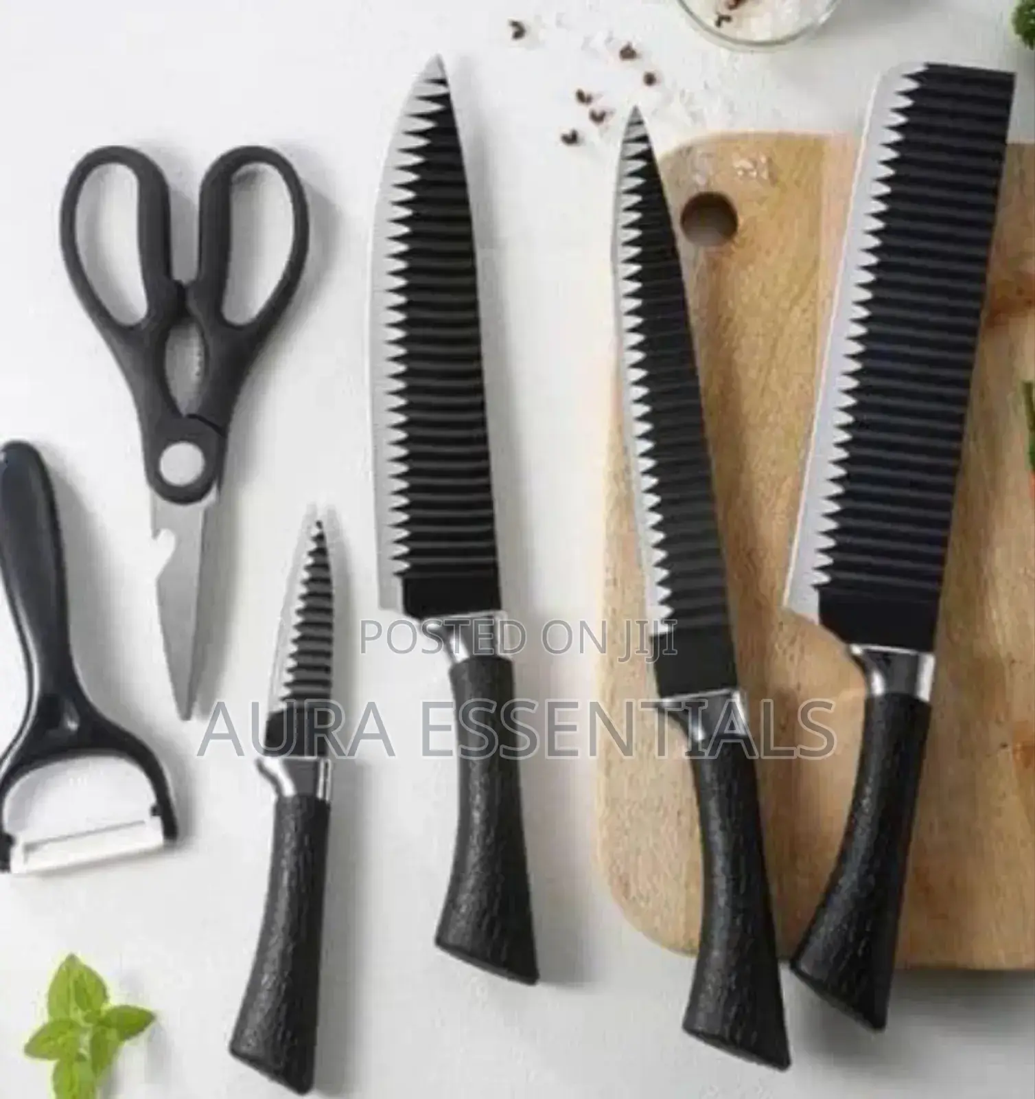 6-Piece Kitchen Knife Set