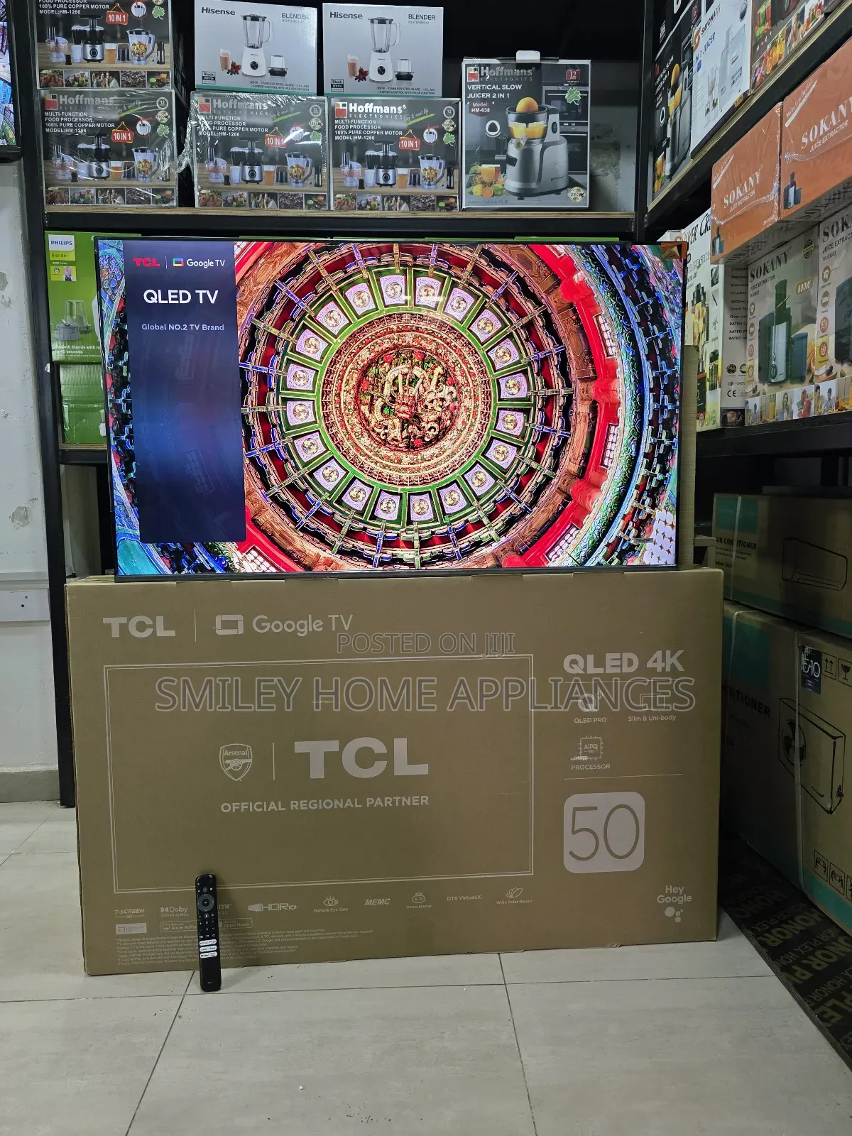 50c655 TCL 50inches Qled- Google Android Quantum Dot Tv