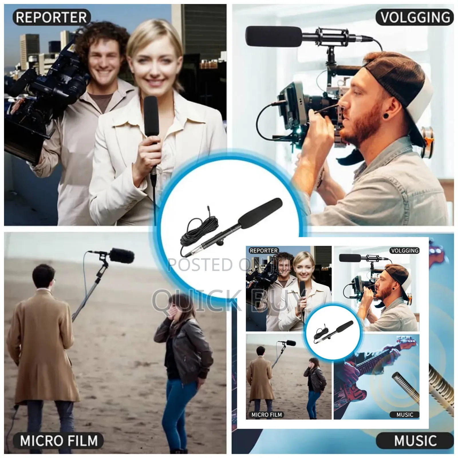 New Quality Broadcasting Microphone