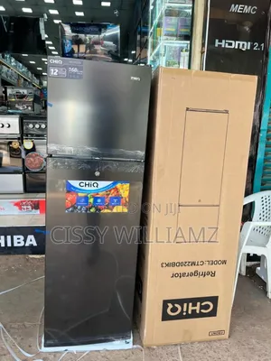 Chiq 220l Double Door Fridge