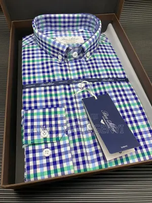 Moss London Blue Checked Shirt