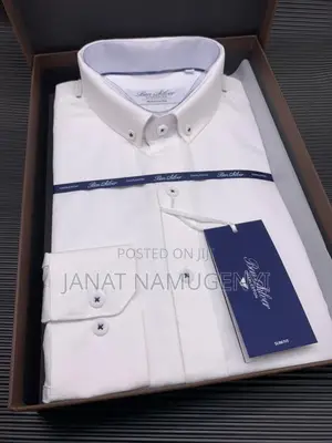 Plain White Shirt Both in Short and Long Sleeves